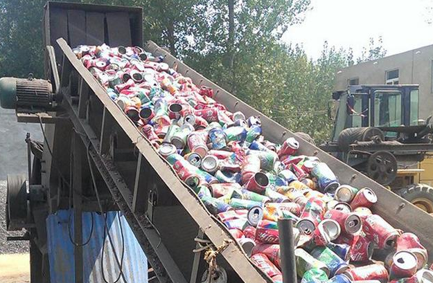 廢易拉罐破碎料回收利用：爐內(nèi)熱解技術(shù)解決烤漆難題，河南西德機(jī)械設(shè)備